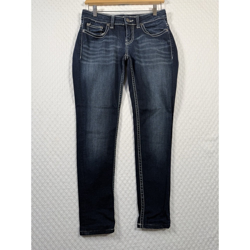 BKE Buckle Jeans Women 25 Fit 28x29 Mid Rise Payton Ankle Skinny Stretch Retro